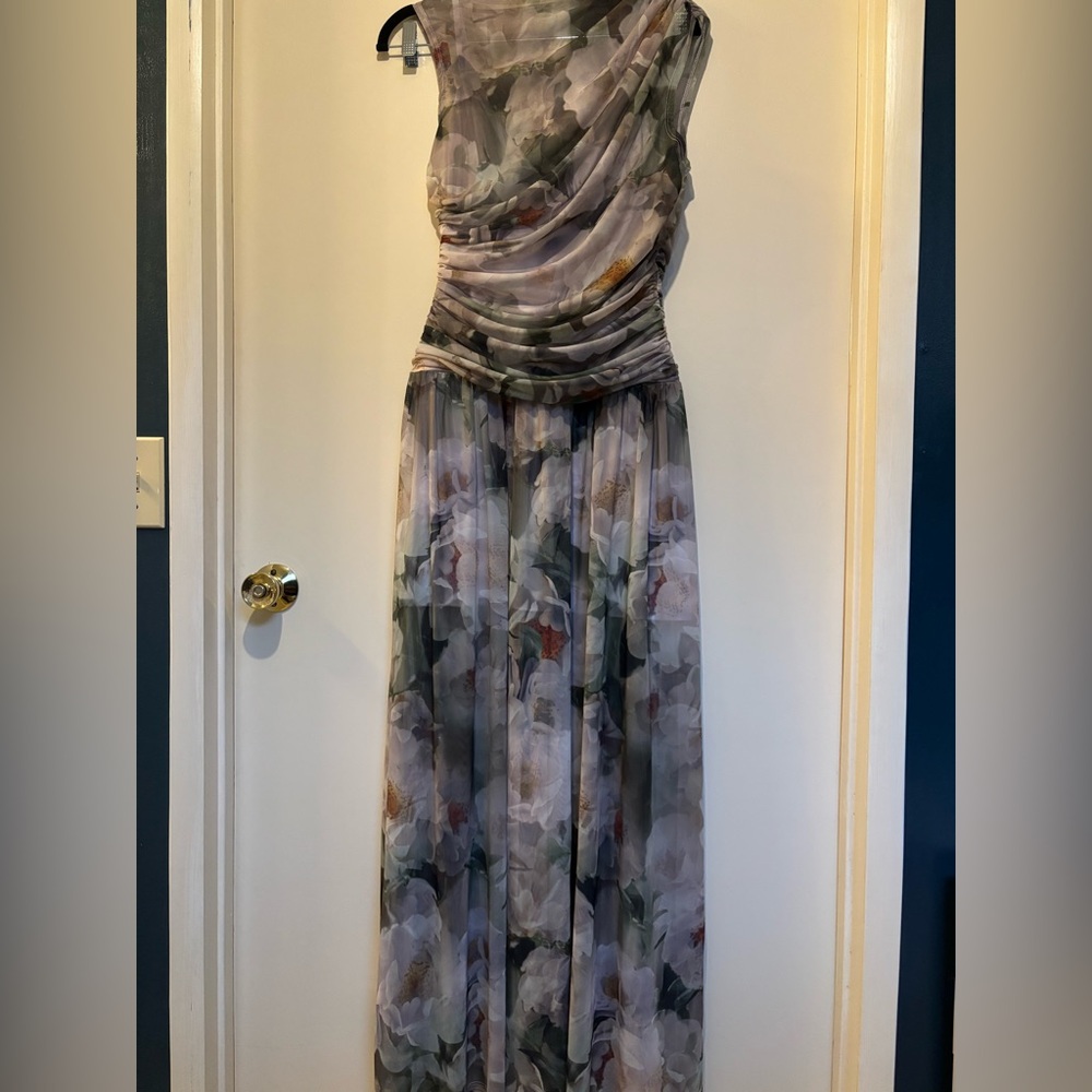 Floral evening dress - Size S